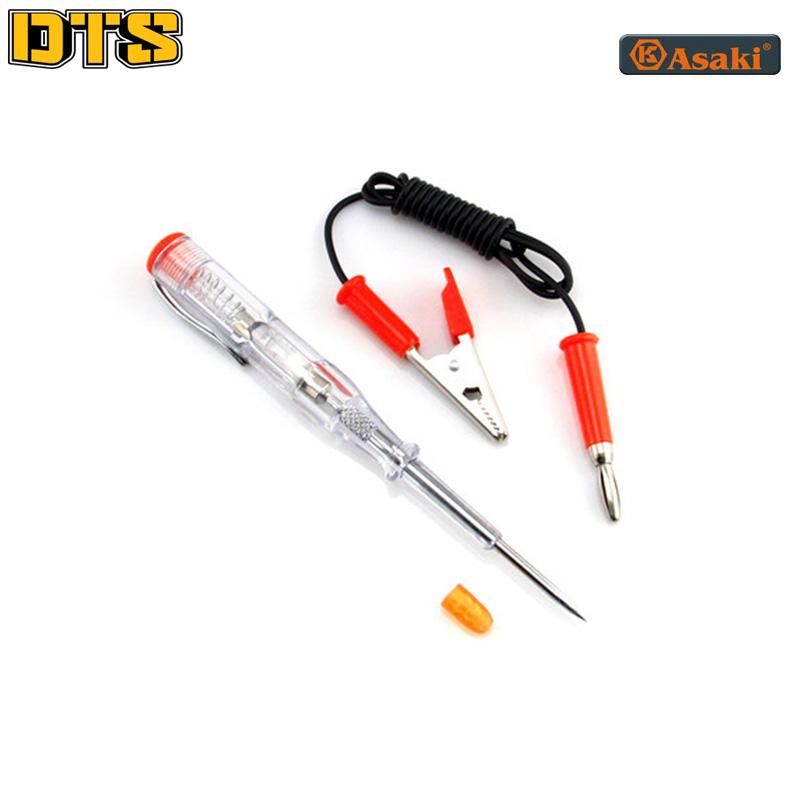 Bút thử điện một chiều DC Asaki AK-9063  - Đo dòng DC 6-12-24V