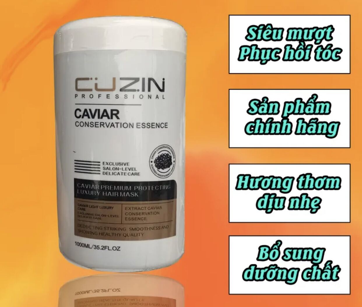 Hấp ủ tóc cuzin 1000ml