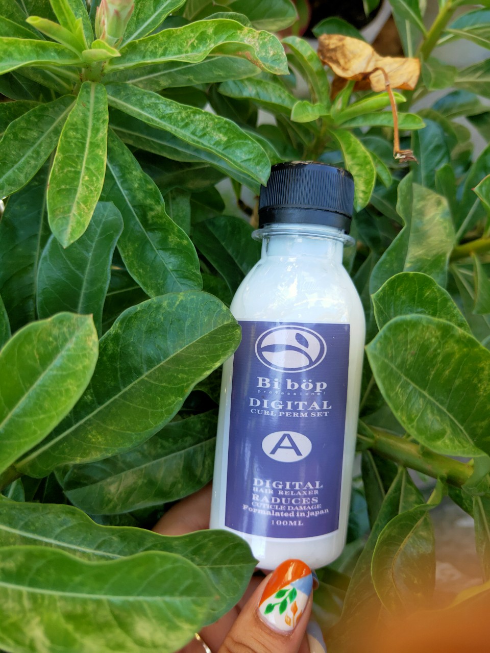 Kem duỗi tóc Bibop 1 lần tiện lợi