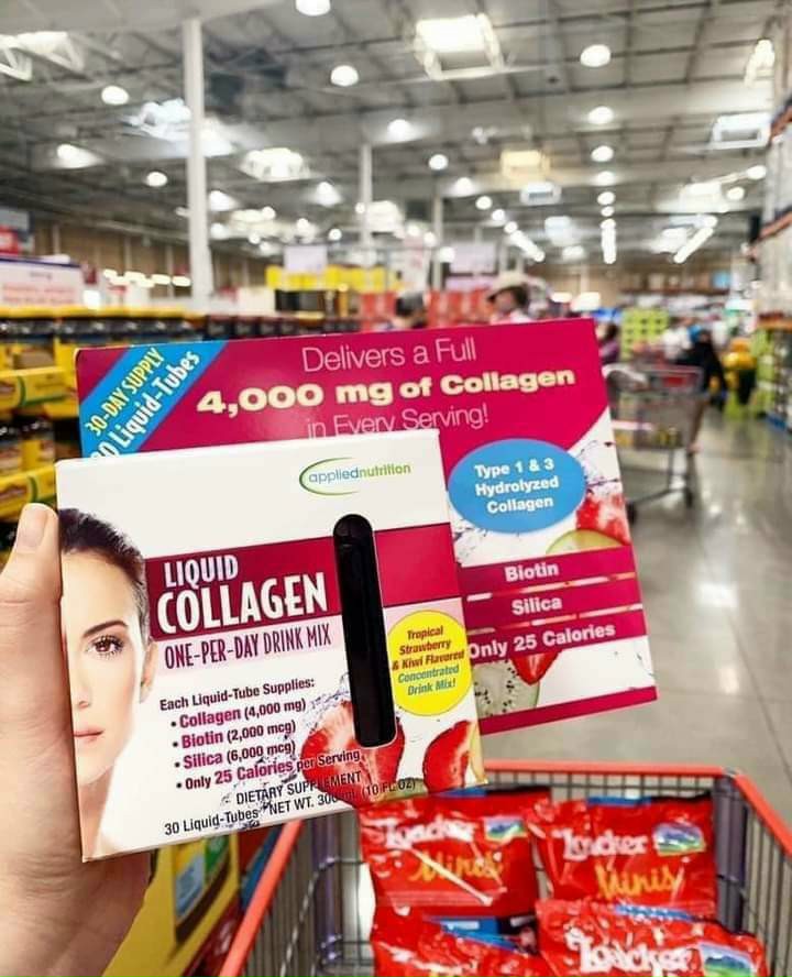 ( DATE 2023) Collagen ống LIQUID --NHẬP MỸ -HỘP 30 ỐNG
