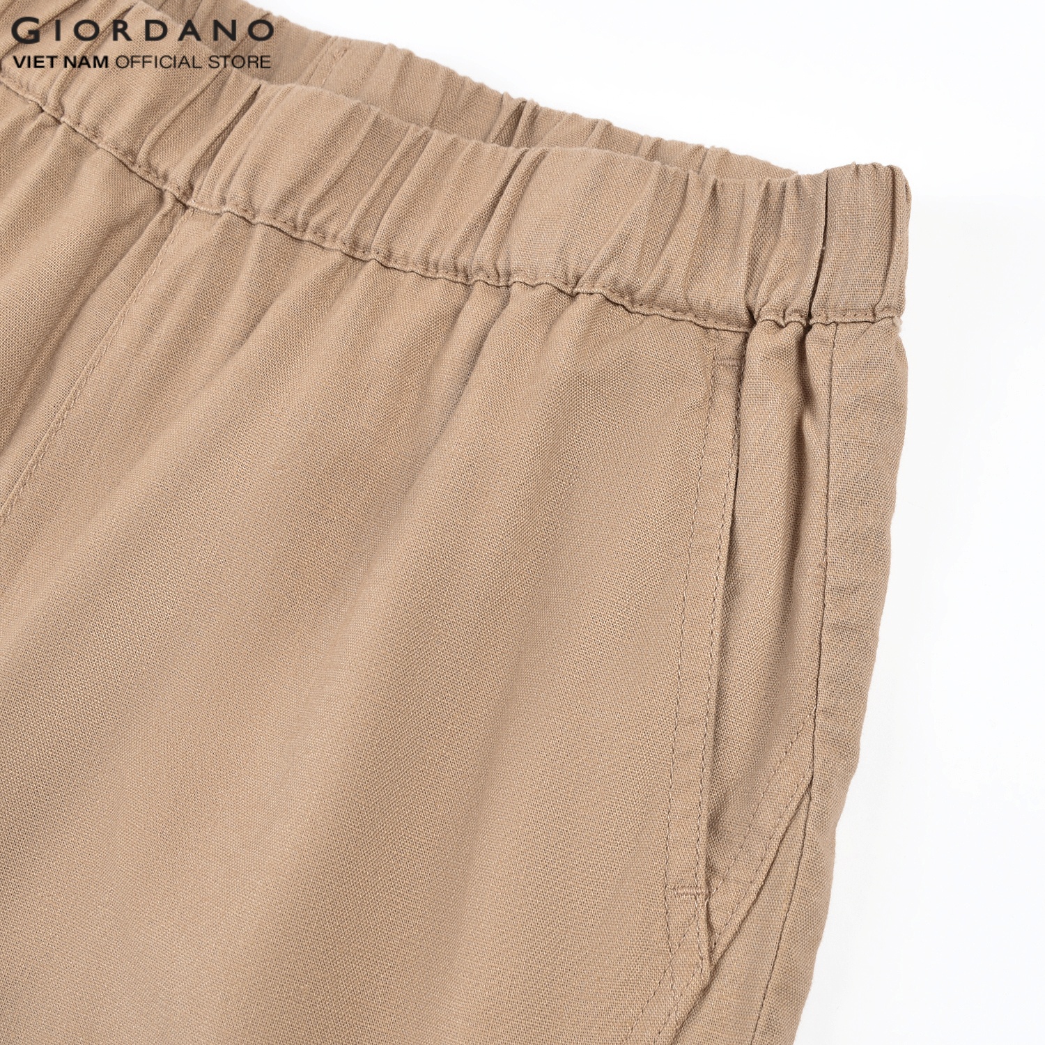 Quần Lửng Linen Capri Nữ Giordano 05420228
