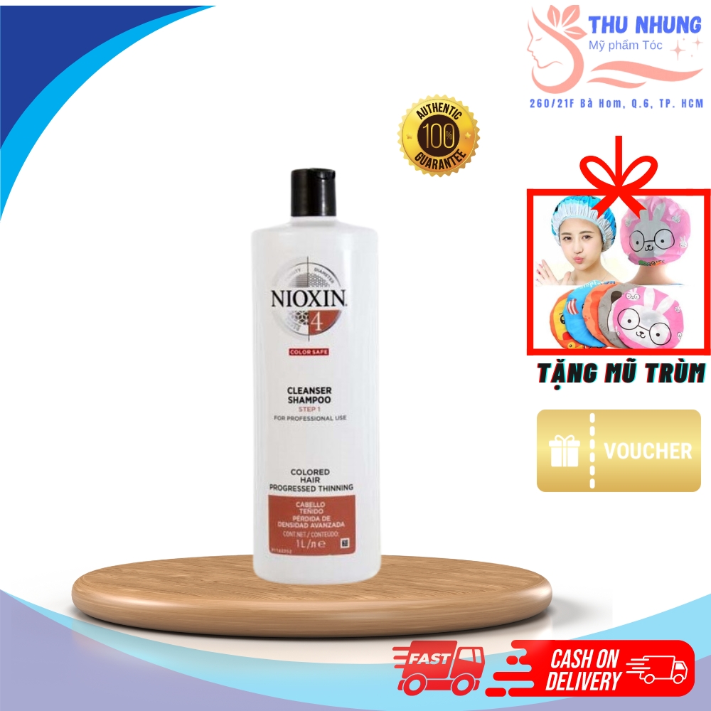 [Tặng mũ trùm]DẦU GỘI NIOXIN CHỐNG RỤNG TÓC ( HỆ THỐNG 4)
