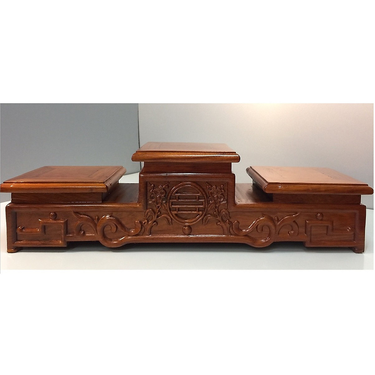 Đế đặt bát nhang 22 - gỗ hương