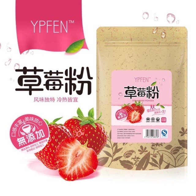 [HCM]Bột dâu tây 100 gam