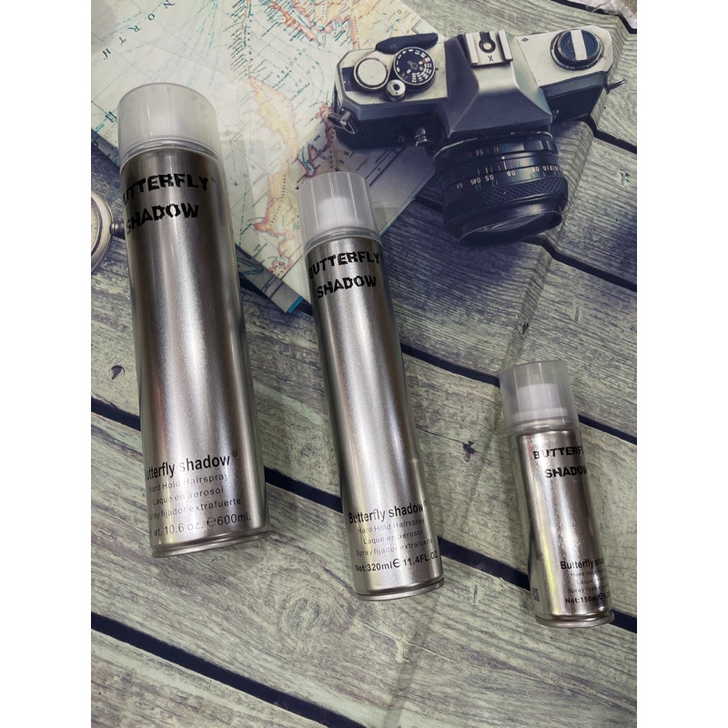 Gôm Xịt Tạo Kiểu Tóc Butterfly Shadow 600ml (Keo Bạc hàng Loại 1)