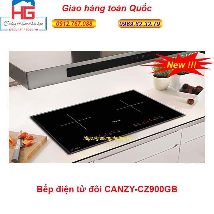 Bếp Điện Từ Canzy CZ-900GB Bếp Từ Đôi Canzy CZ900GB (SX tại Thái Lan)