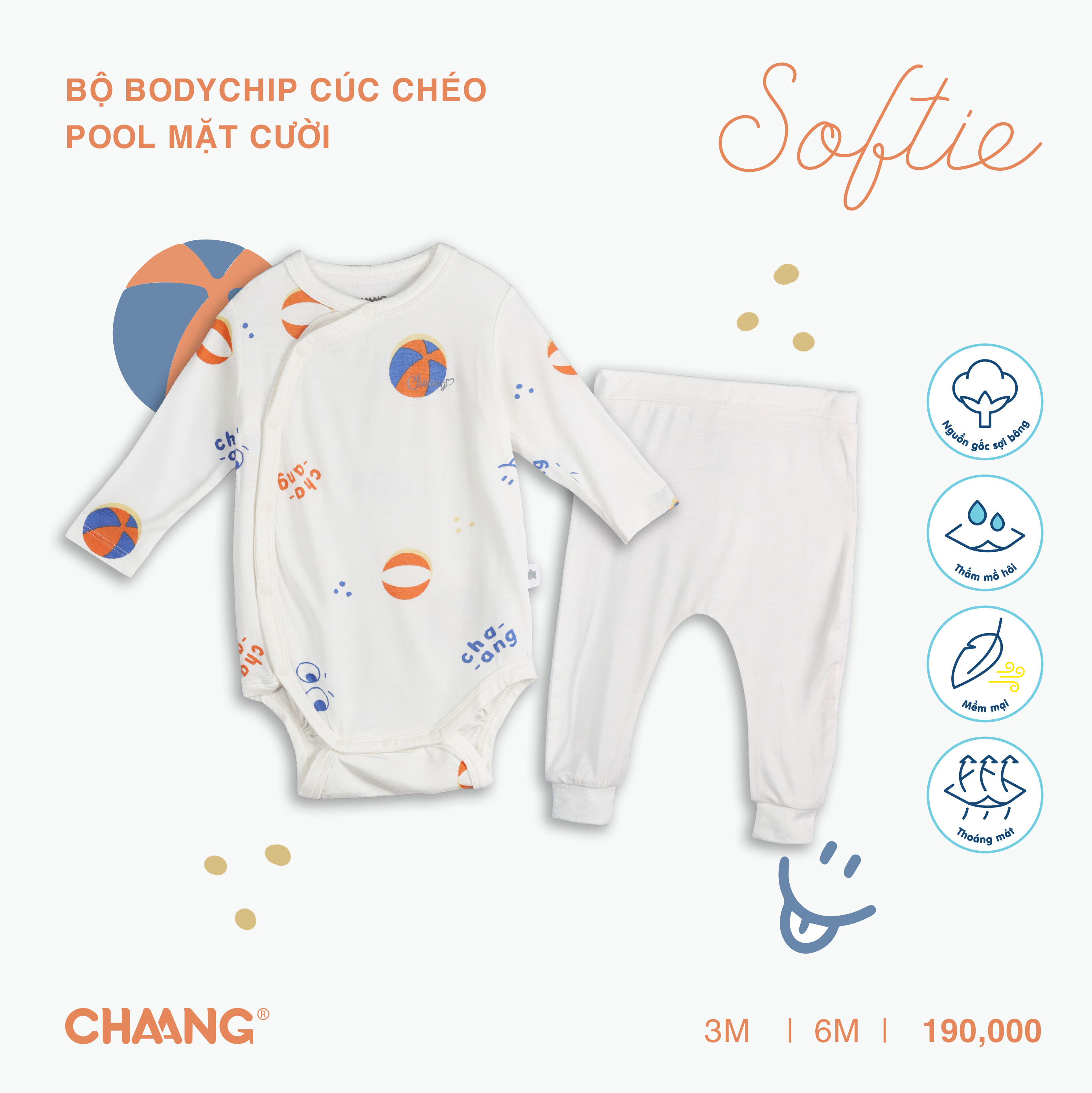 Bộ bodychip cúc chéo Pool Chaang