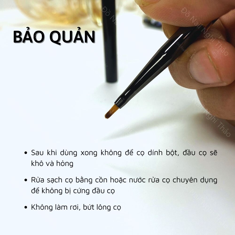 Cọ hoa cúc vẽ móng nail số 02 Nghi Thảo