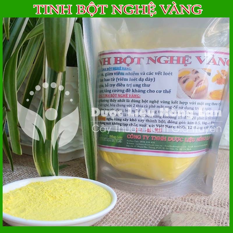 100g Tinh Bột Nghệ vàng nguyên chất