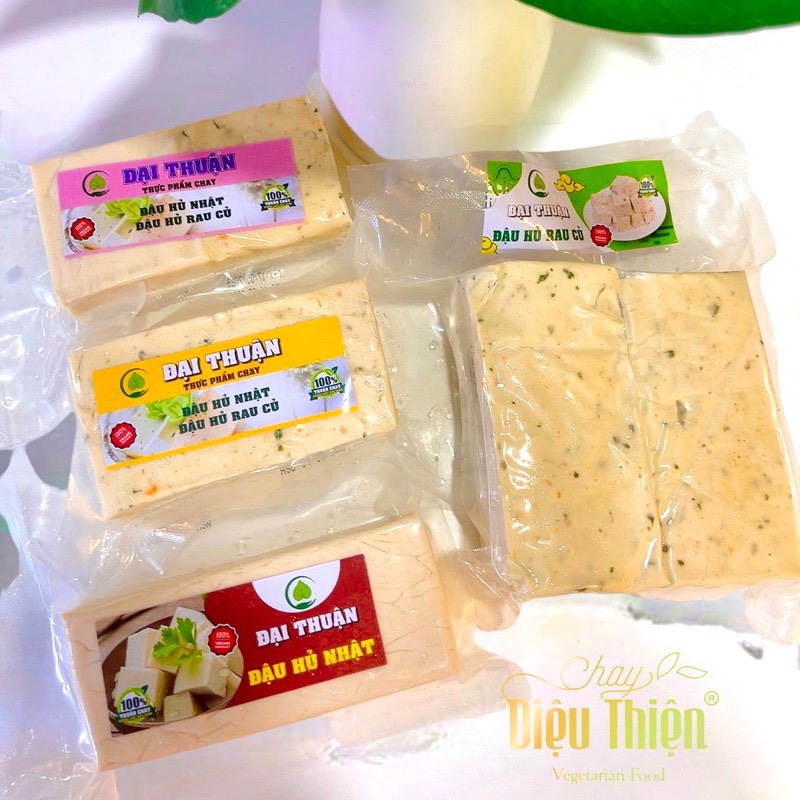 Đậu hủ nhật - đậu hủ rau củ đại thuận 250gr-500gr