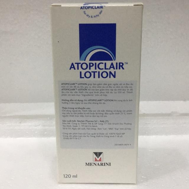 DƯỠNG ẨM, PHỤC HỒI DA ATOPICLAIR LOTION 120ML
