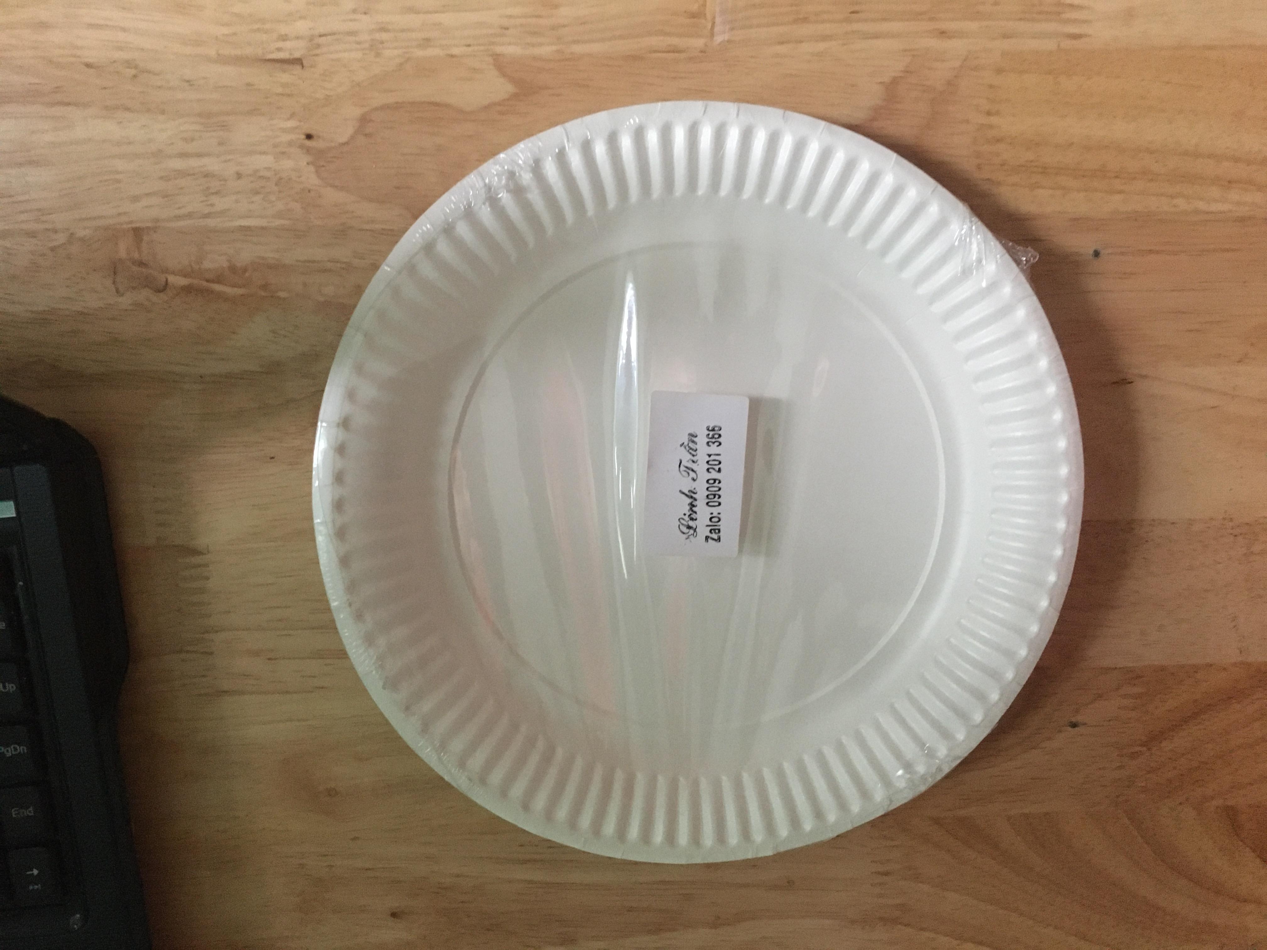 [HCM]Dĩa giấy (10 cái / 1 túi)
