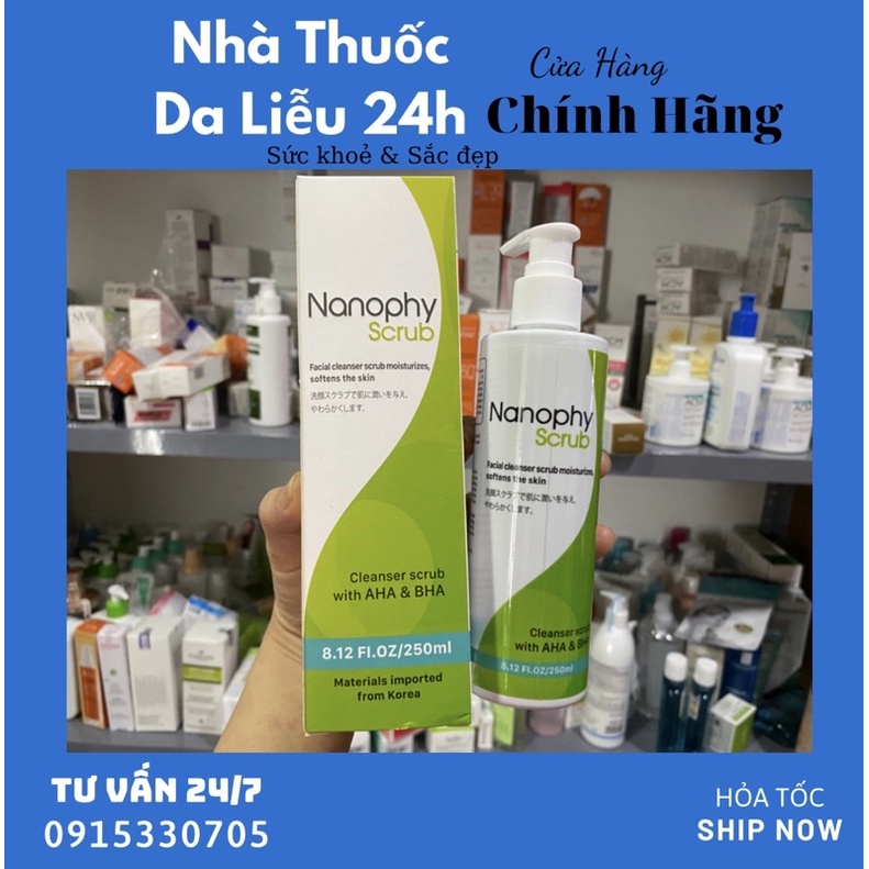Tẩy da chết Nanophy Scrub 250ml