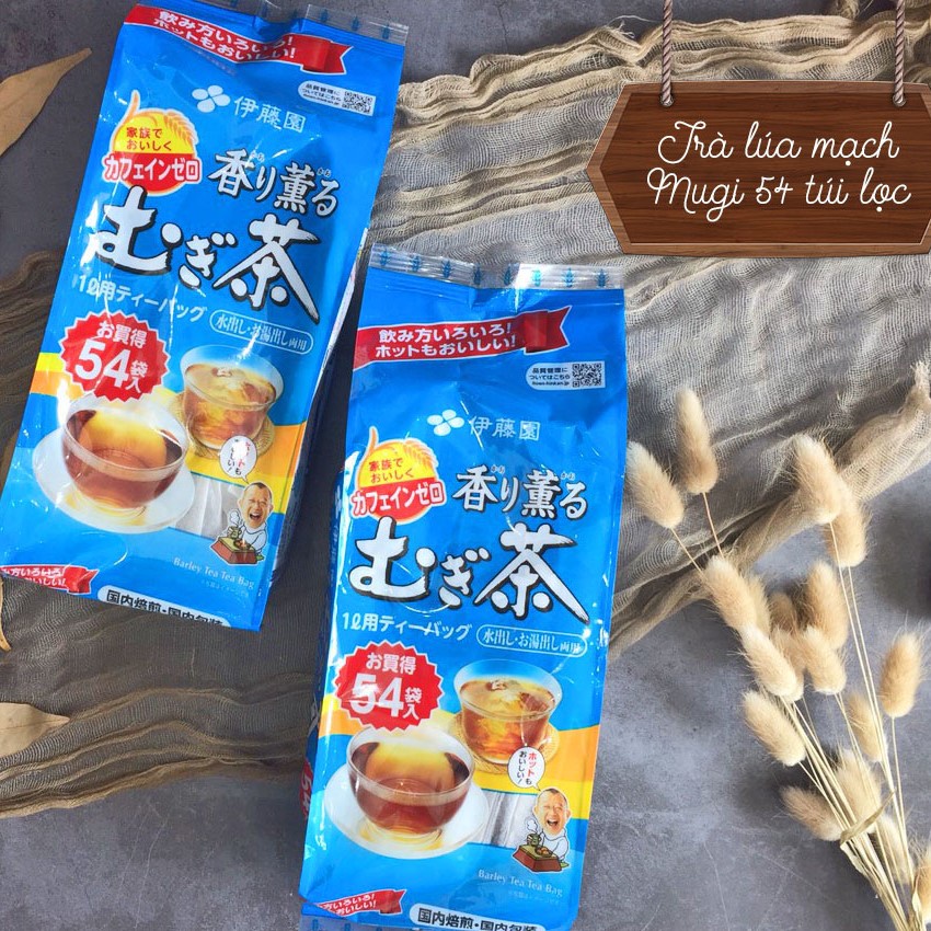 Trà lúa mạch Itoen Mugi Nhật Bản 54 gói