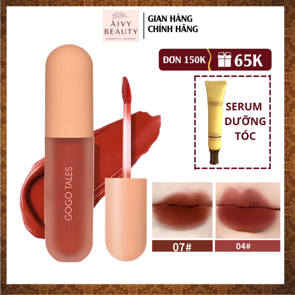 [HCM]Son Kem Lì GOGOTALES Hạt Dẻ GT215 [ GOGO TALES ]