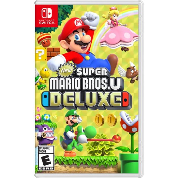 Băng game nintendo switch Super Mario Bros U: Deluxe Hệ US
