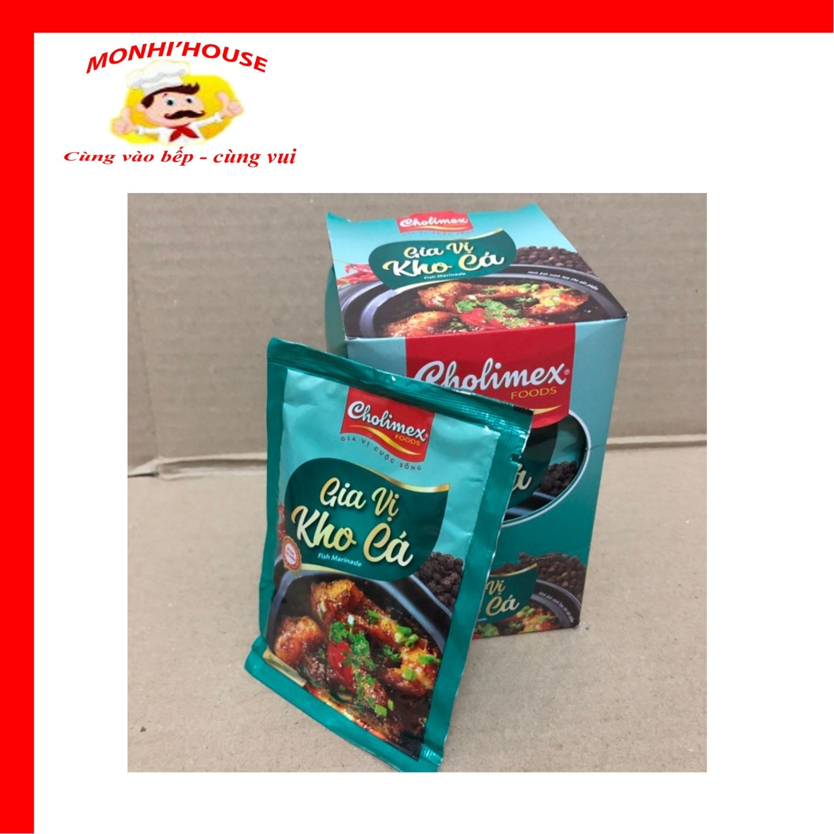 Gia Vị Kho Thịt / Kho Cá Cholimex gói 50g