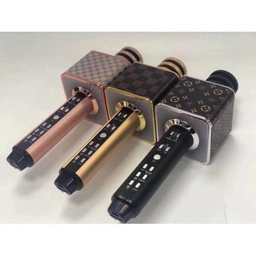 Mic hát kèm loa bluetooth karaoke SD 18 Mic hát kèm loa