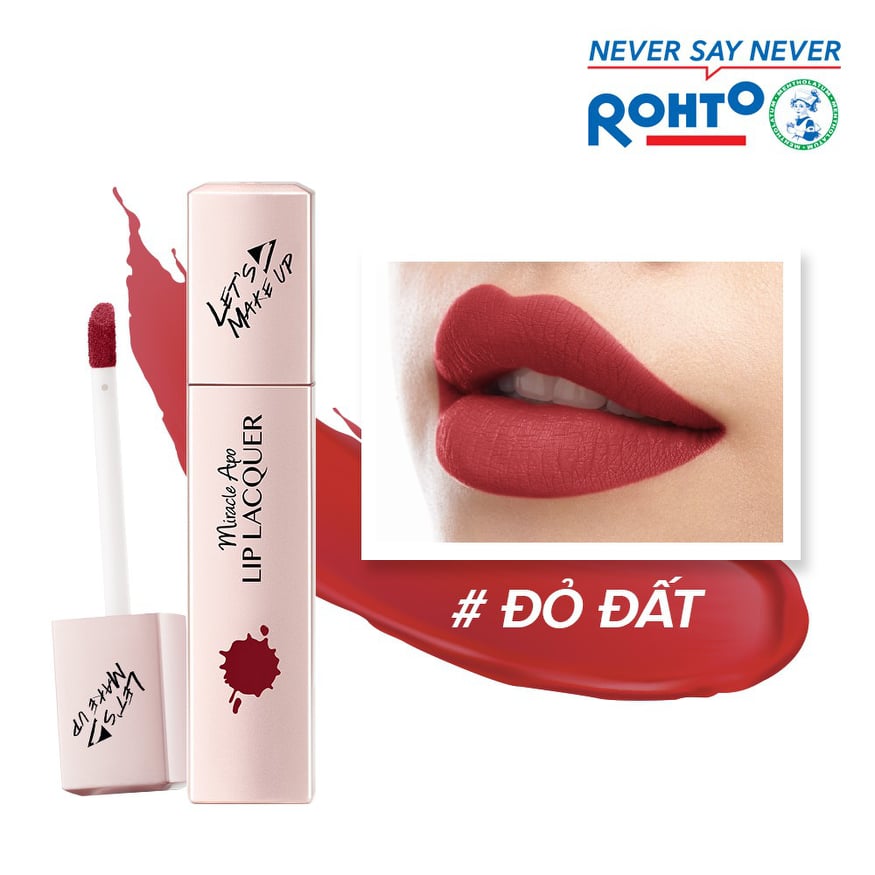 Son kem lì Miracle Apo Lip Lacquer Matte Holiday Collection 3ml