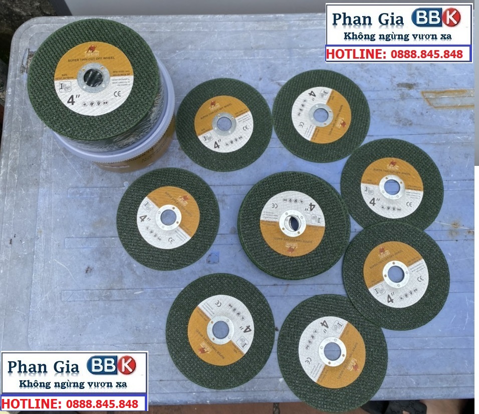 Đá Cắt Sắt, Thép 100mm SUPER