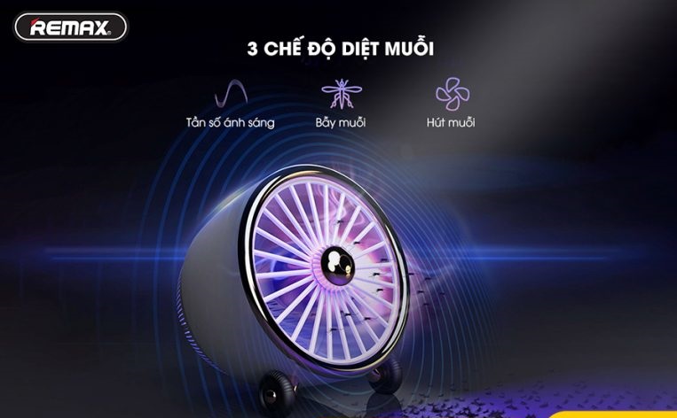 [HCM]Máy bắt muỗi thông minh Remax RL-LF03