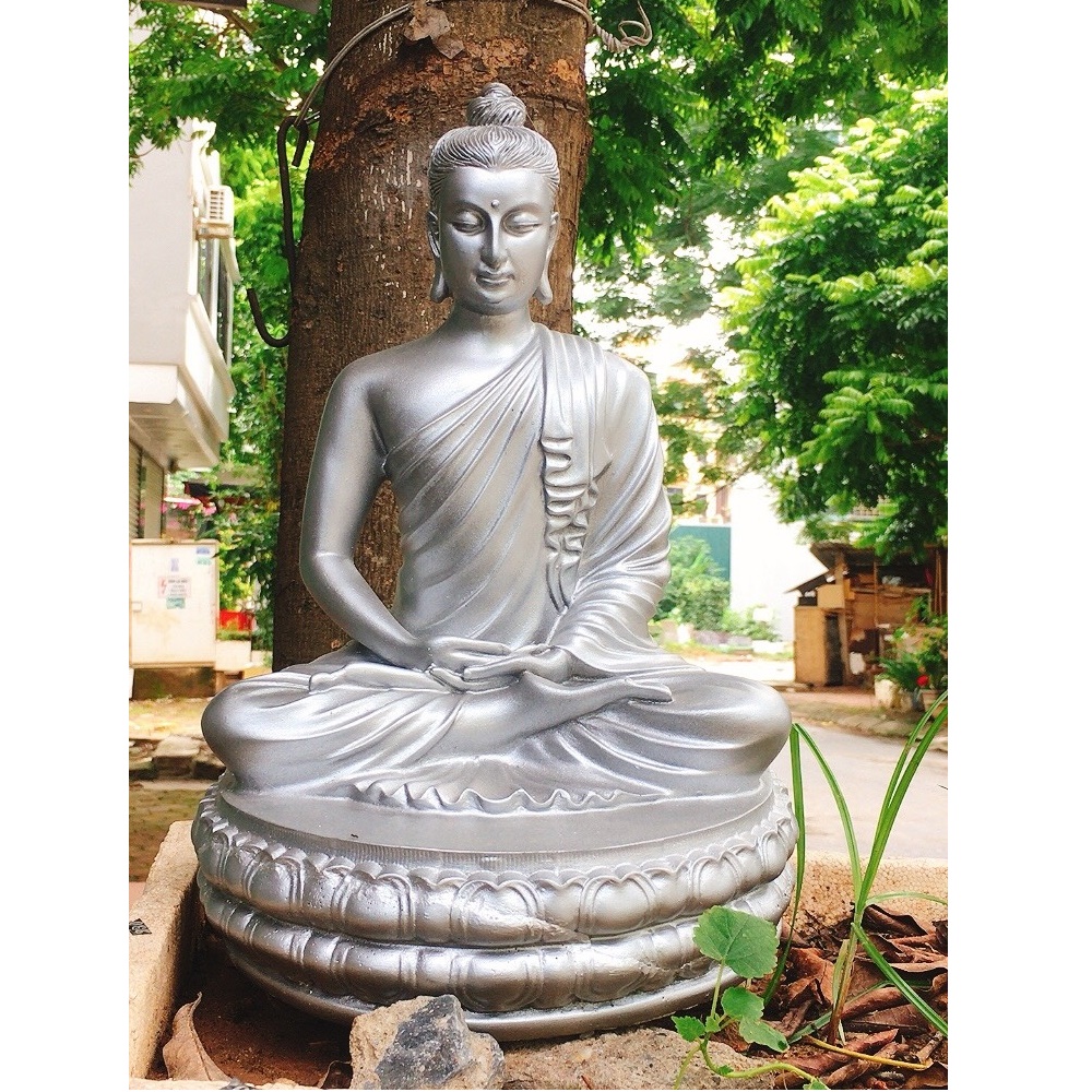 Tượng Phật Bổn sư Thích Ca cao 34cm