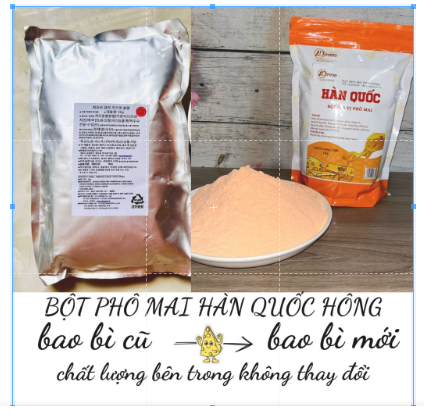 BỘT PHÔ MAI LẮC 500G