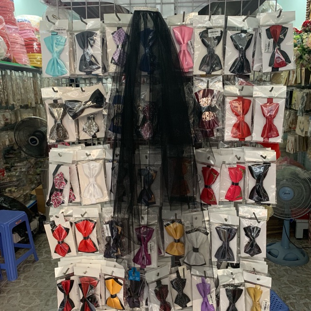 [HCM][Mã FASHIONGREEN44 giảm 10K đơn 50K] Voan trơn đen dài 90cm