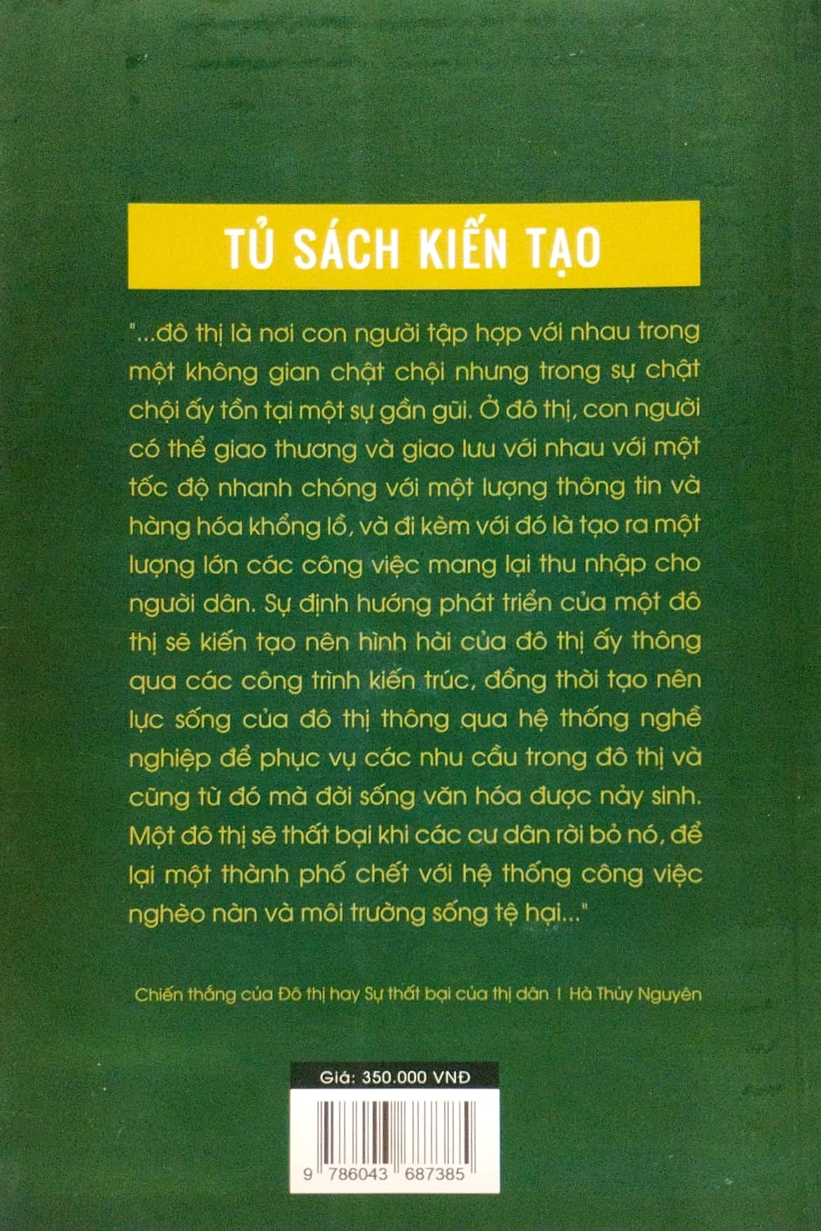 Sách Fahasa - Chiến Thắng Của Đô Thị (Tái Bản 2022)
