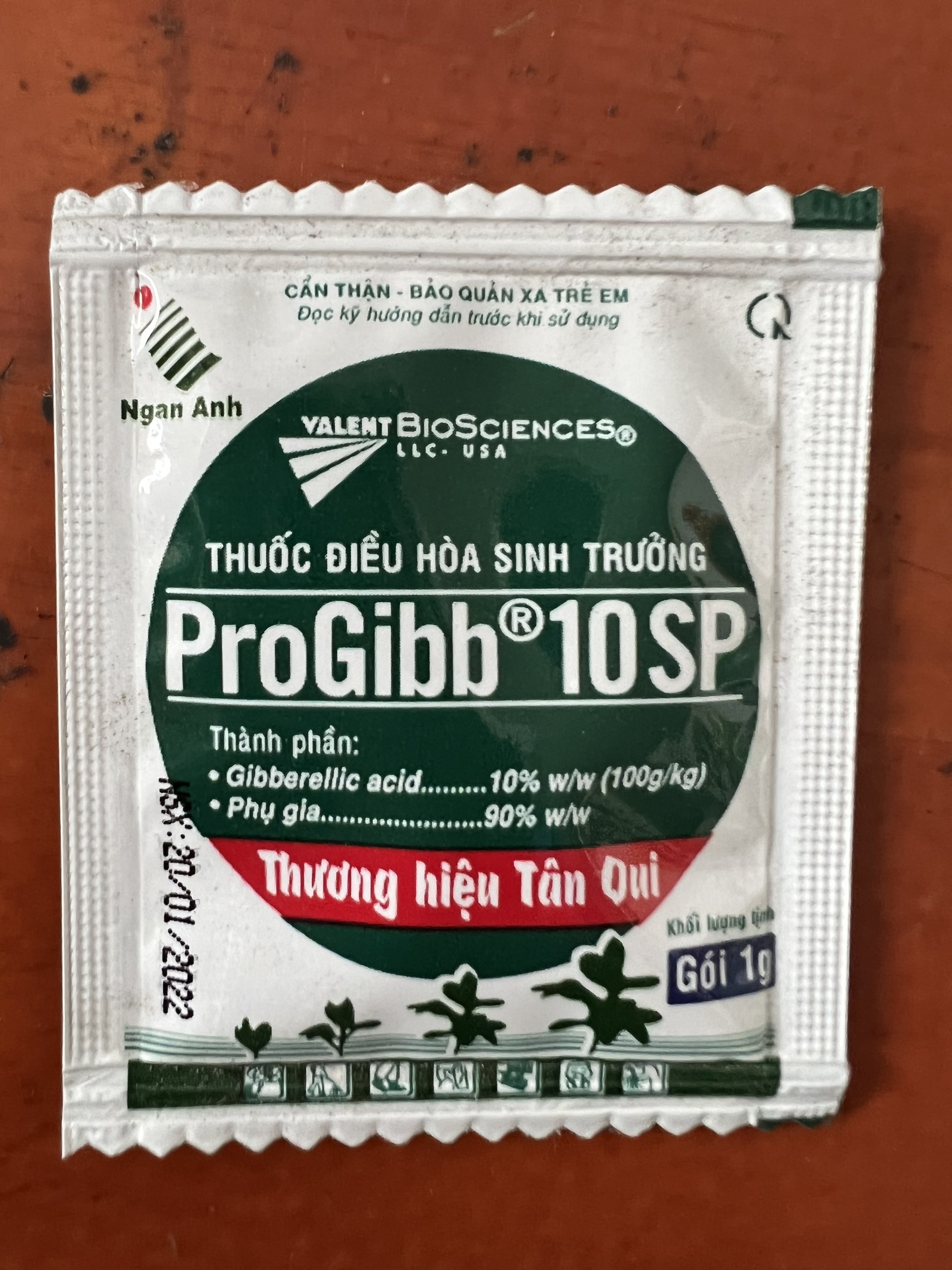 Chất điều hòa sinh trưởng progibb 10sp