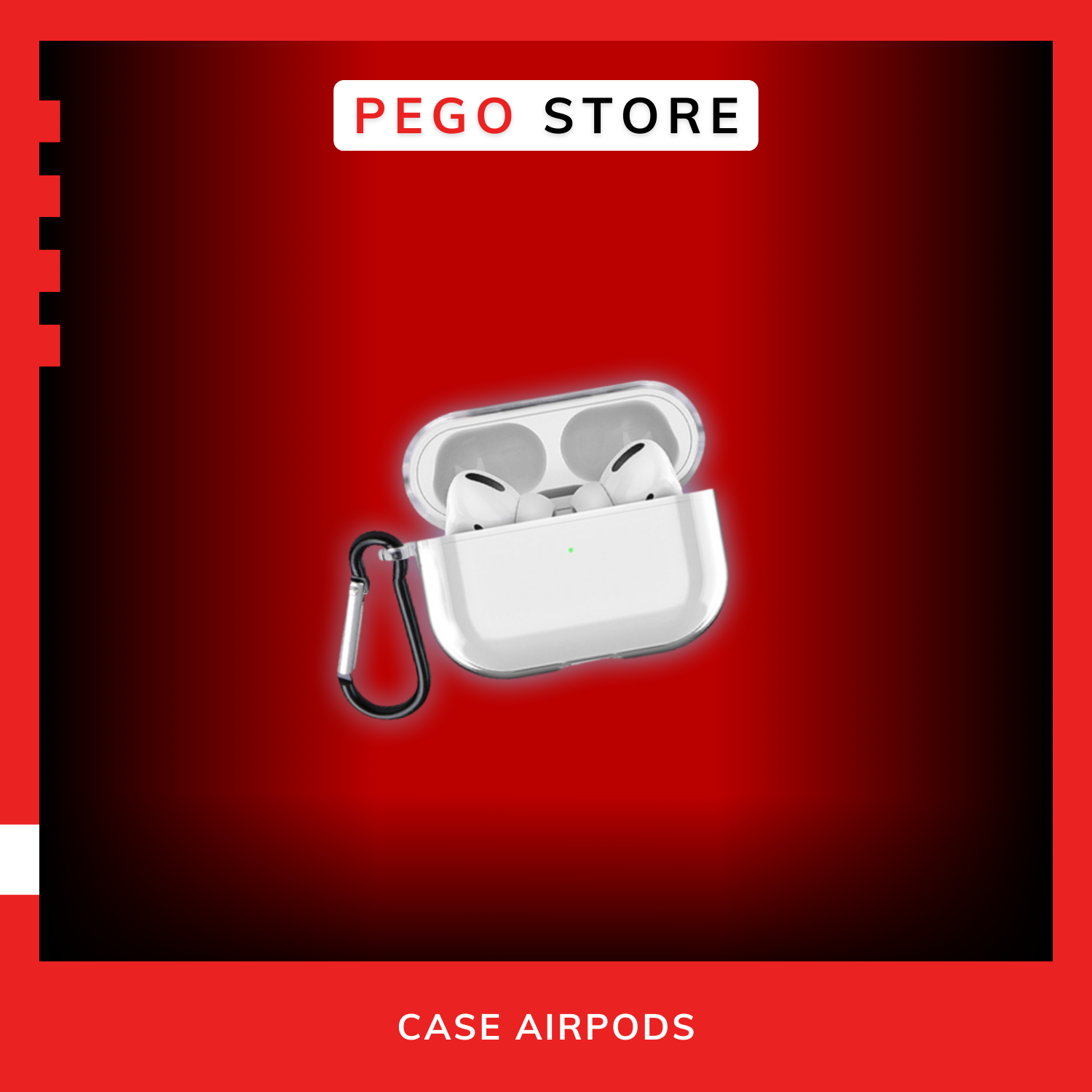 [ Case Airpods Pro 2 ] Vỏ Bảo Vệ Airpods Pro 2 - Case Trong | Pego Store