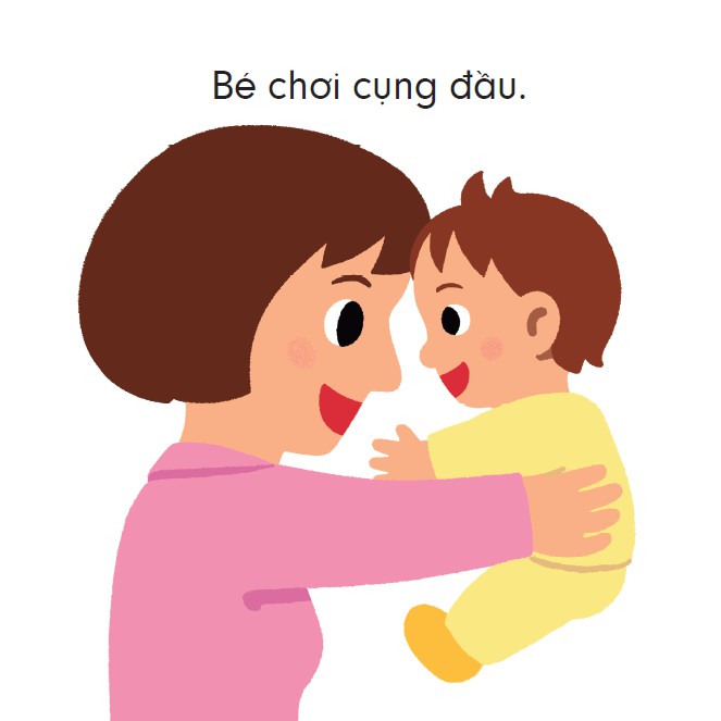 Sách Ehon Tương Tác Đầu Đời Bé Bế Bé Bồng
