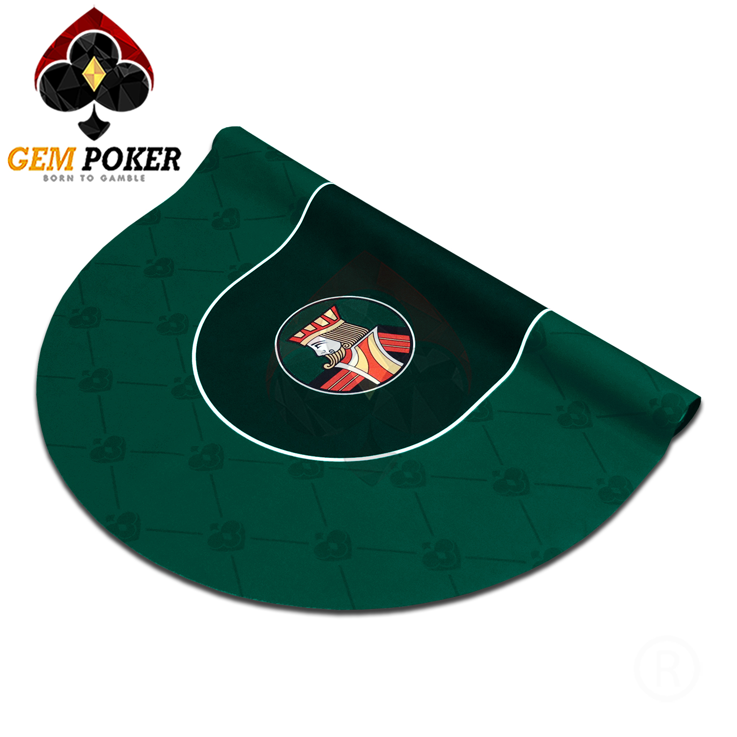 THẢM OVAL POKER GEM KING® CAO CẤP