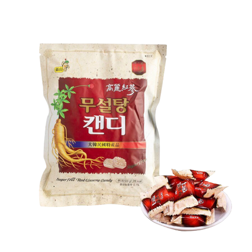 kẹo Sâm Không Đường 500G Hàn Quốc [ BỘ GỒM 2 GÓI 500GRAM ] - BINZINSON