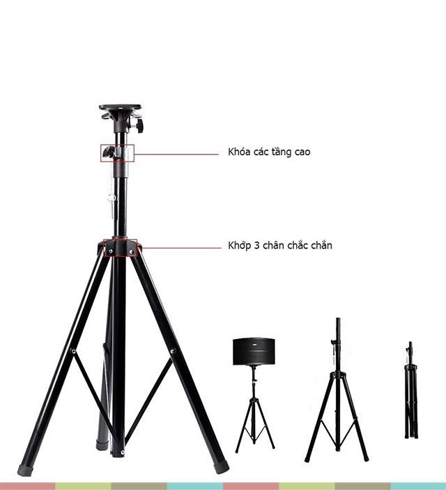 1 cái chân để loa sân khấu