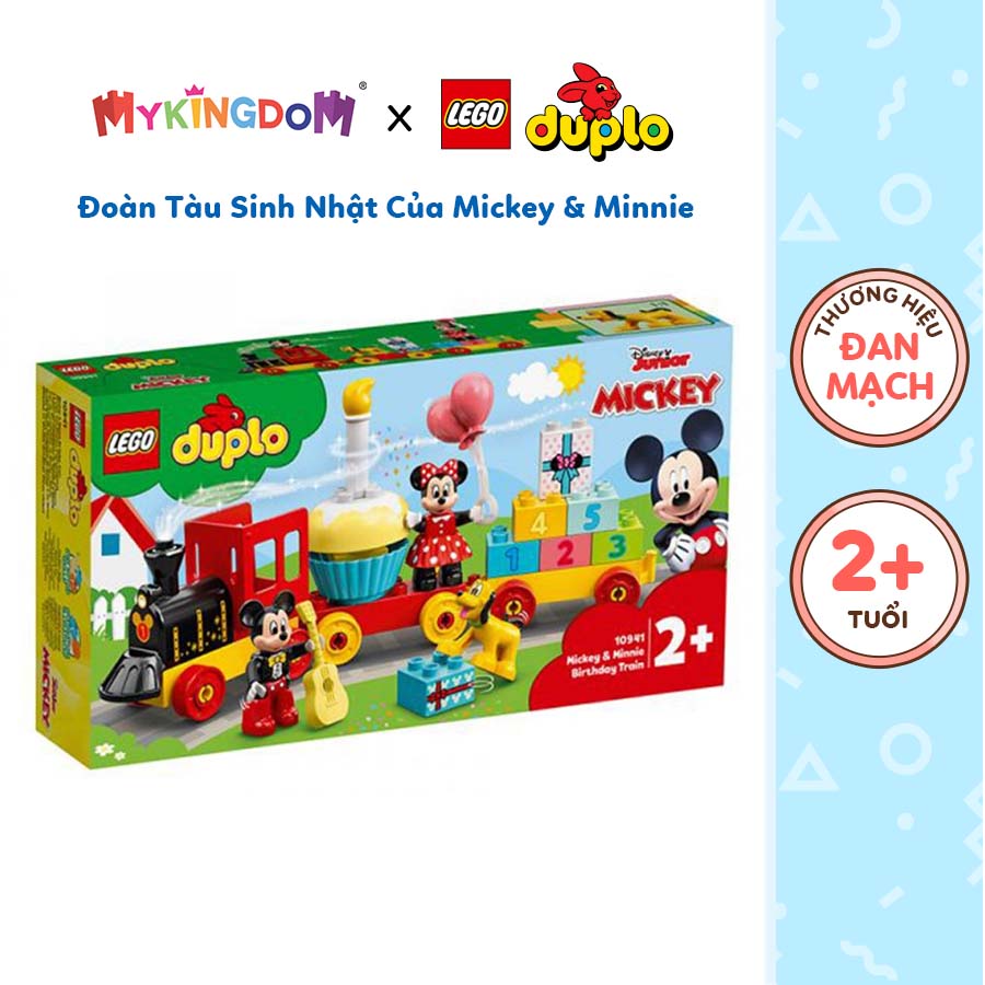 LEGO DUPLO Đoàn Tàu Sinh Nhật Của Mickey & Minnie 10941