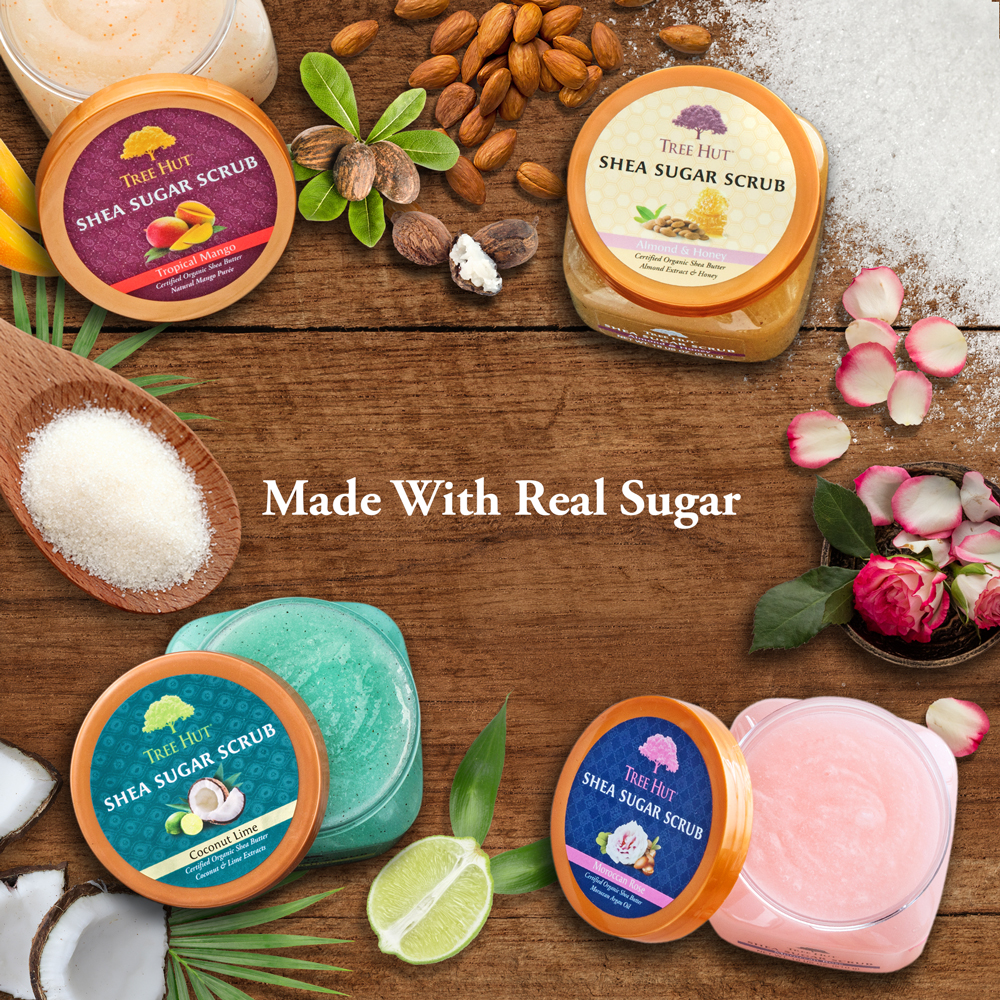[Chính Hãng] Tẩy Tế Bào Chết Cơ Thể Tree Hut Shea Sugar Scrub 510g