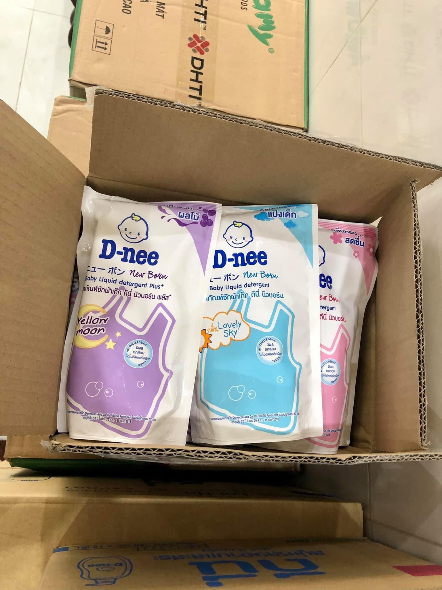 (Chính Hãng) Nước giặt Dnee Thái Lan túi 1.4L cho bé yêu