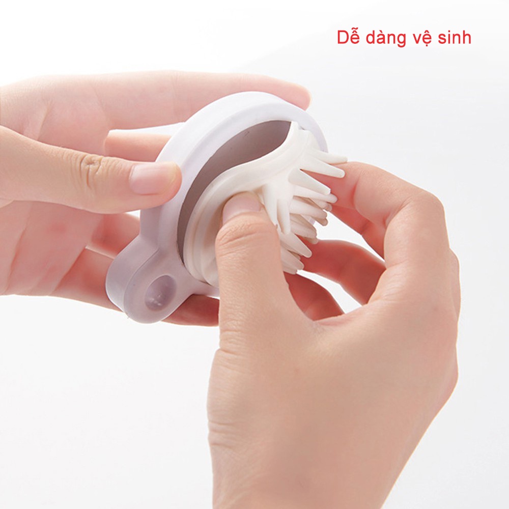 Lược Gội Đầu Massage Mujji Giúp Làm Sạch Da Dầu