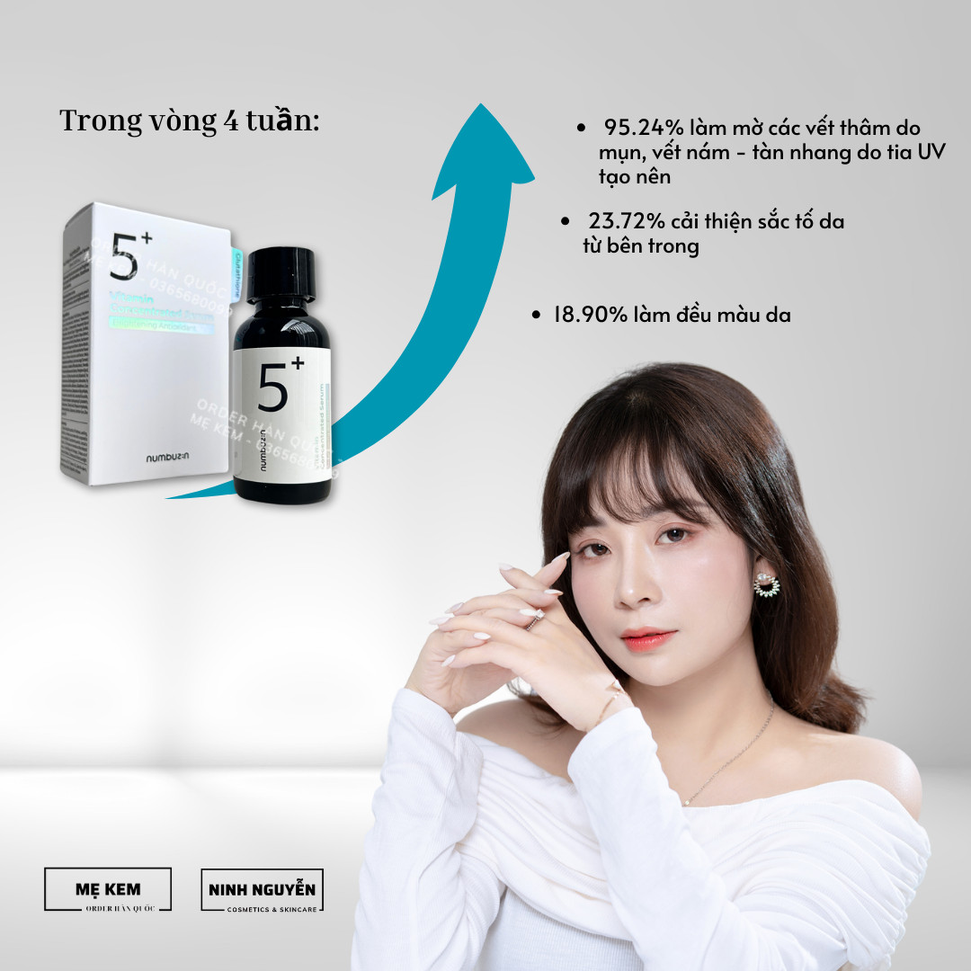 Tinh chất serum Numbuzin No.5+ 30ml