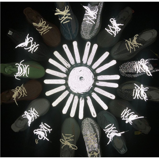 Dây giày phản quang, dây giày sneaker phản quang