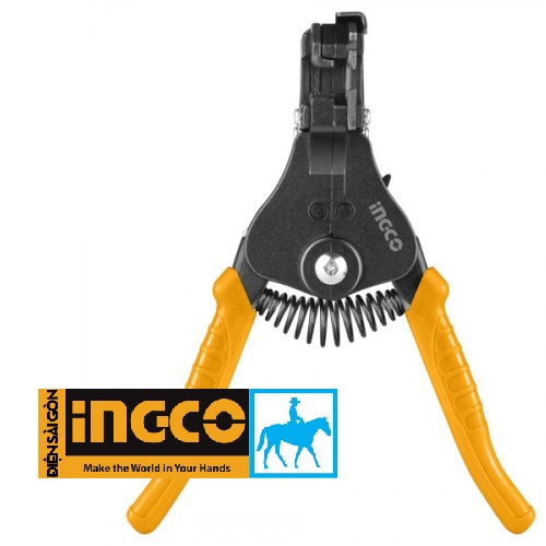 Kìm tuốt dây điện 180mm 7inch Ingco HWSP04