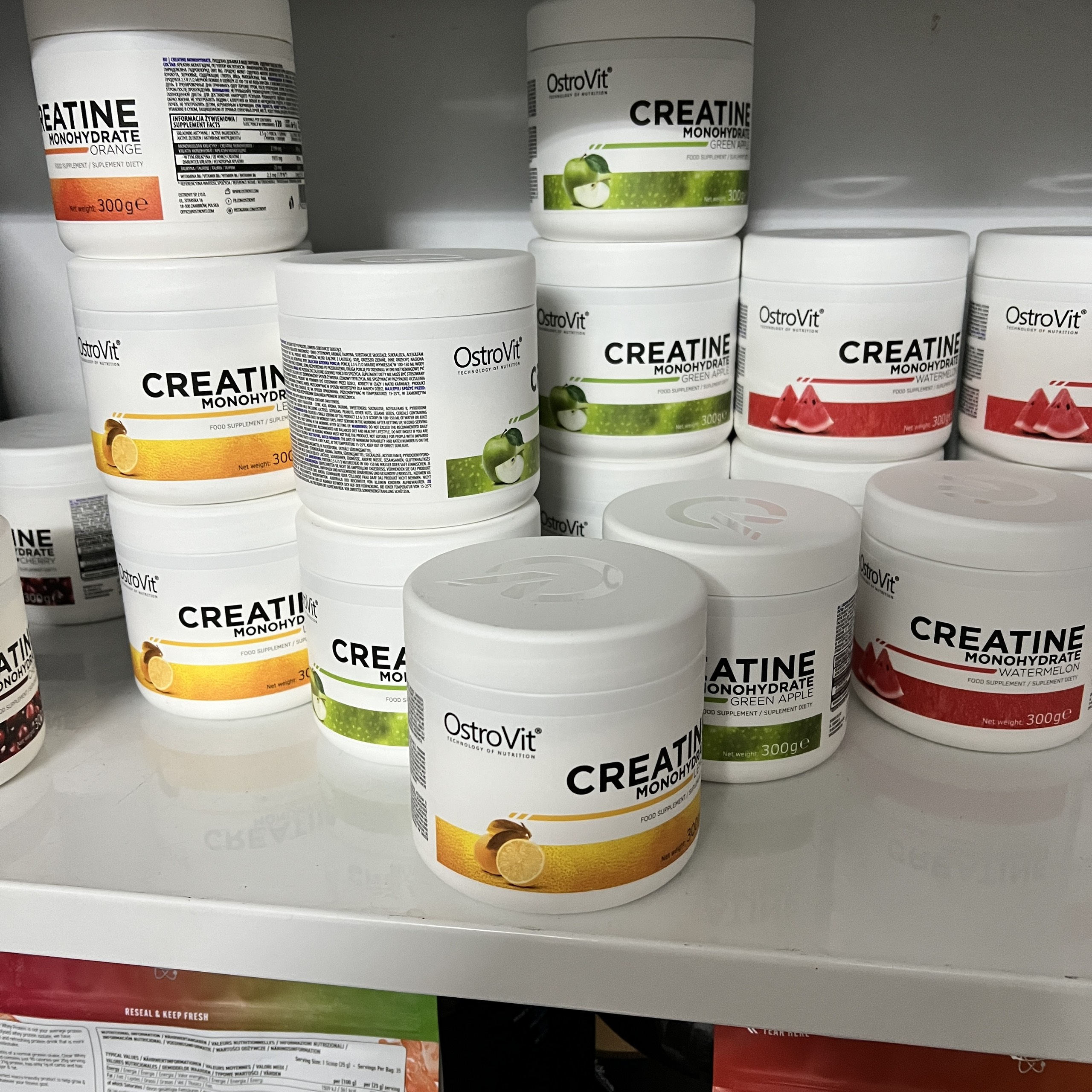 Tăng cơ OstroVit Creatine Monohydrate, 300g (60 Servings) Phát triển cơ bắp