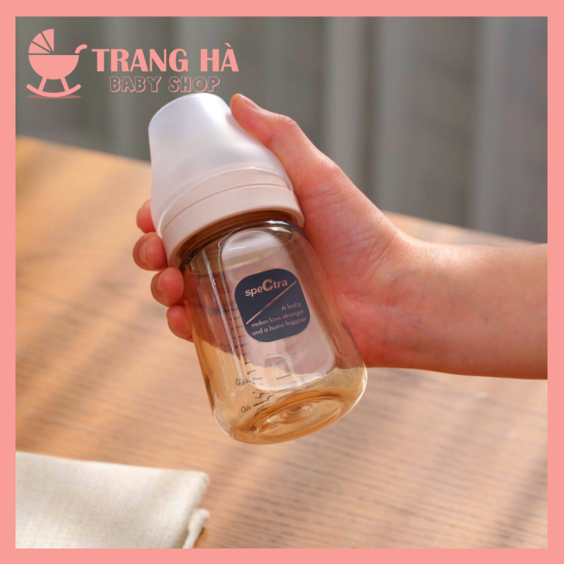 💘 𝑪𝑯𝑰́𝑵𝑯 𝑯𝑨̃𝑵𝑮💘 - Bình Spectra PPSU Hàn Quốc 160ml/260ml FULL Size Núm (0~3m/ 3~5m/ 5~7m/ >7m)
