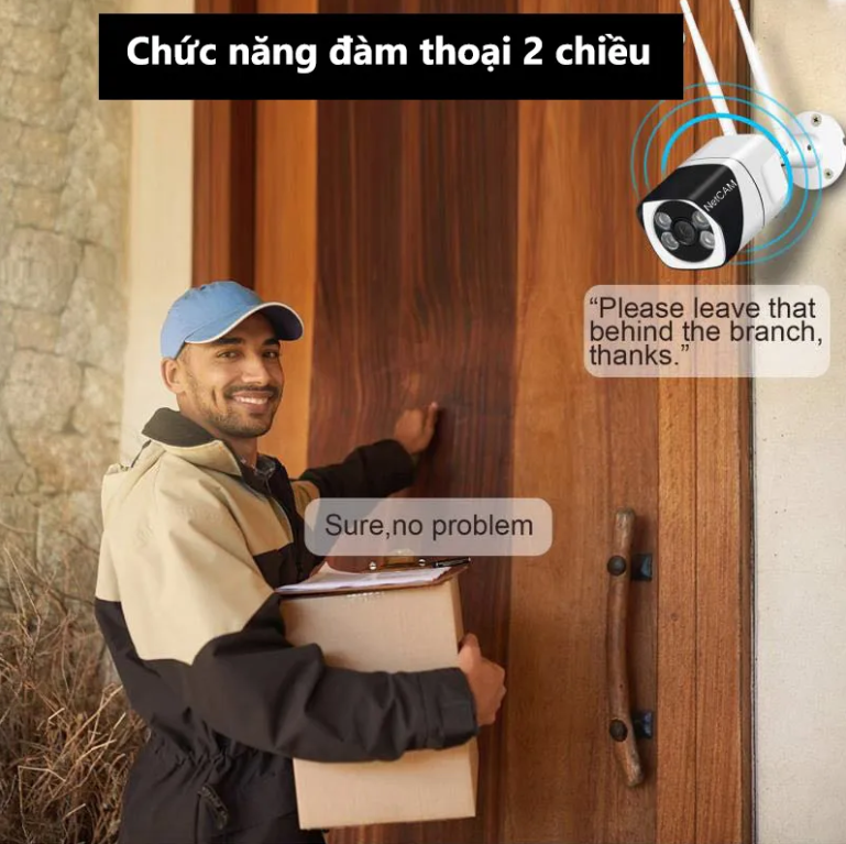 Camera WiFi Ngoài Trời NETCAM NTL2.0 (2MP) / NTL3.0 (3MP)