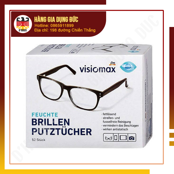 [HÀNG CHÍNH HÃNG] GIẤY LAU KÍNH VISIONMAX CỦA ĐỨC