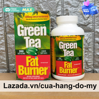 Viên Uống Maximum Strength Green Tea Fat Burner Của Mỹ 200 viên thumbnail