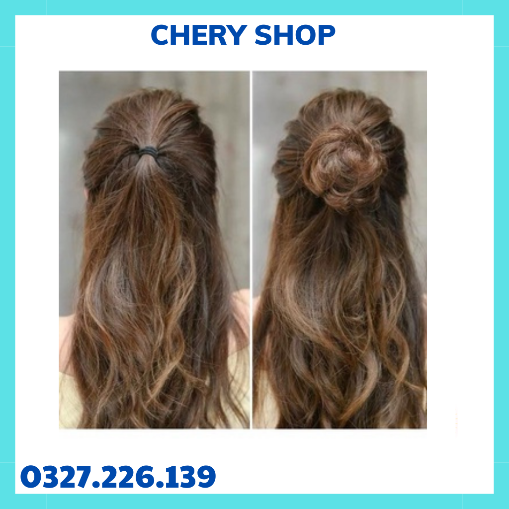 Tóc giả búi ❤️❤️ FREESHIP ❤️❤️ búi mini dạng kẹp