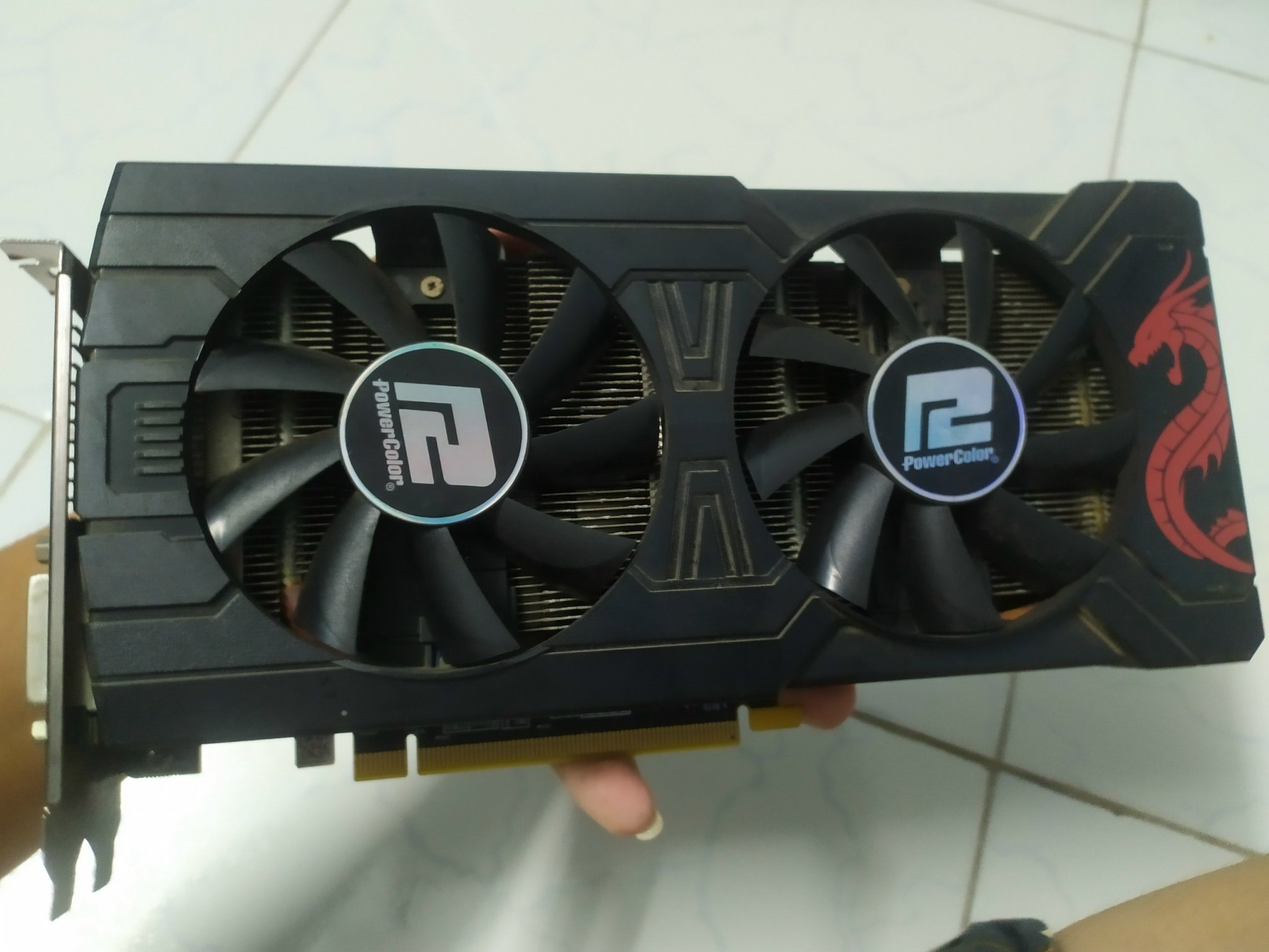 RX 570 4gb Card màn hình PowerColor