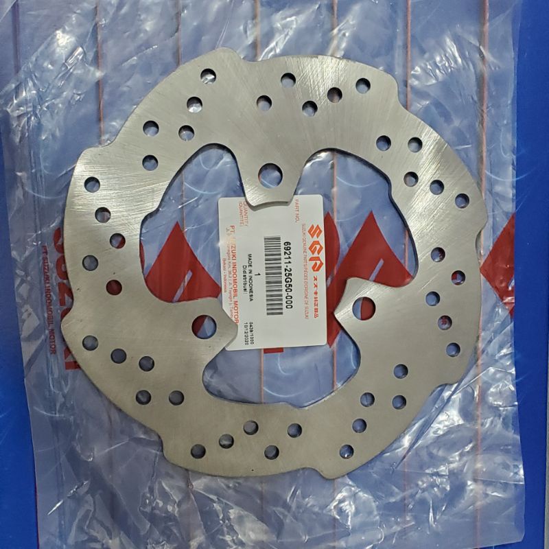 ĐĨA THẮNG SAU RAIDER Fi/SATRIA Fi ZIN CHÍNH HÃNG SUZUKI NHẬP KHẨU INDONESIA